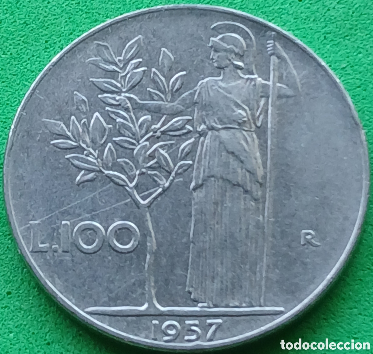 Monedas antiguas de Europa: Italia 100 liras 1967 km#96.1
