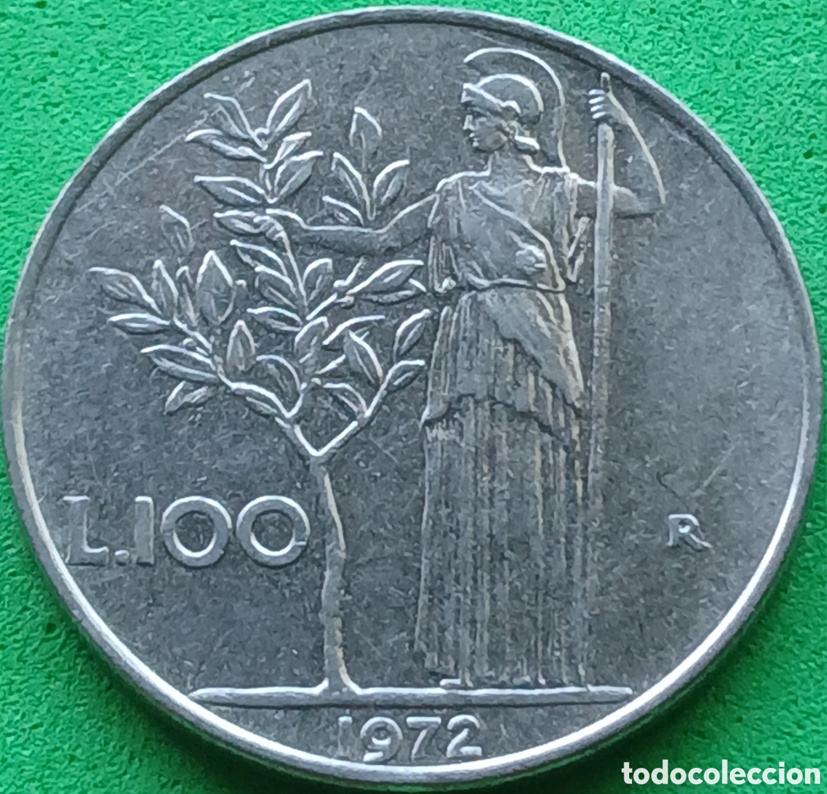 Monedas antiguas de Europa: Italia 100 liras 1972 km#96.1