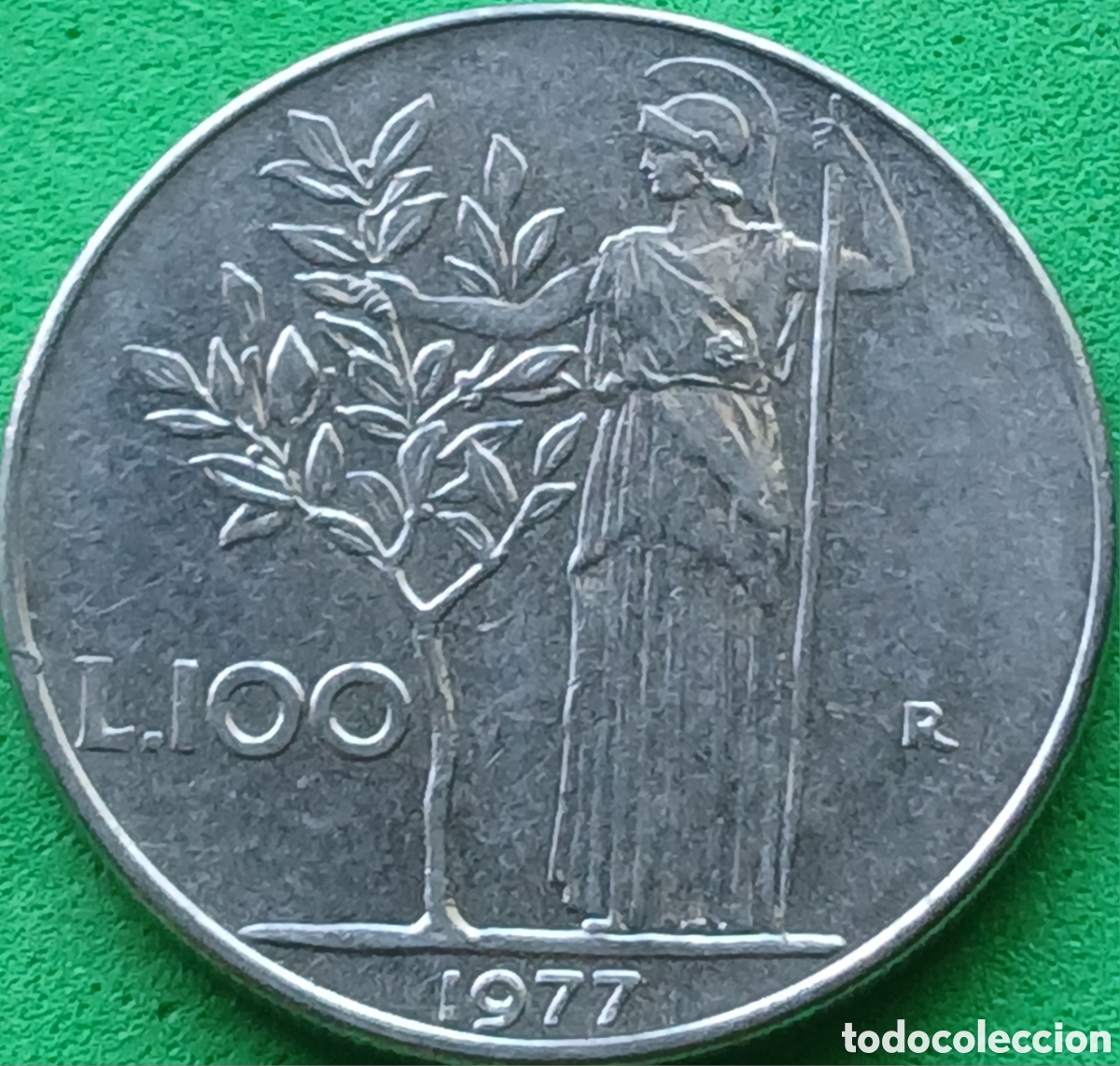 Monedas antiguas de Europa: Italia 100 liras 1977 km#96.1