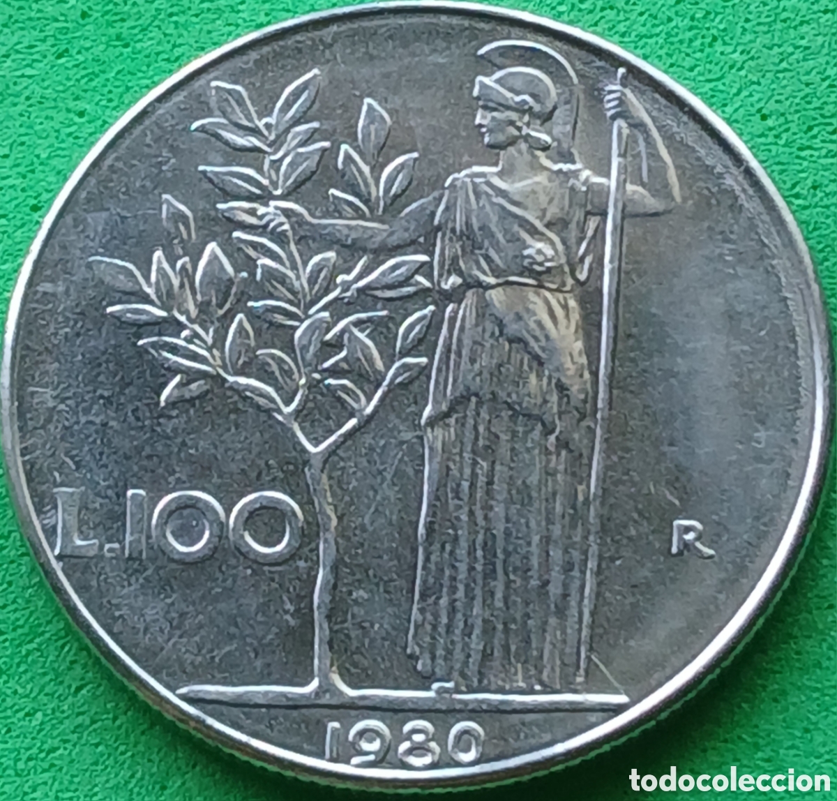 Monedas antiguas de Europa: Italia 100 liras 1980 km#96.1