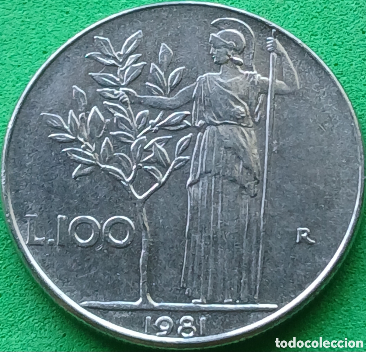 Monedas antiguas de Europa: Italia 100 liras 1981 km#96.1