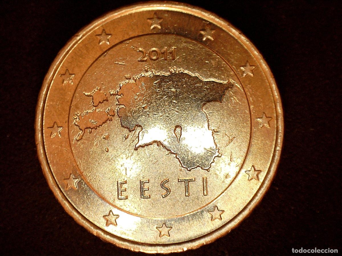 Monedas antiguas de Europa: 50 CENTIMOS CENT EURO ESTONIA 2011 CIRCULADA - MONEDAS USADAS MONEDA CIRCULADA EESTI