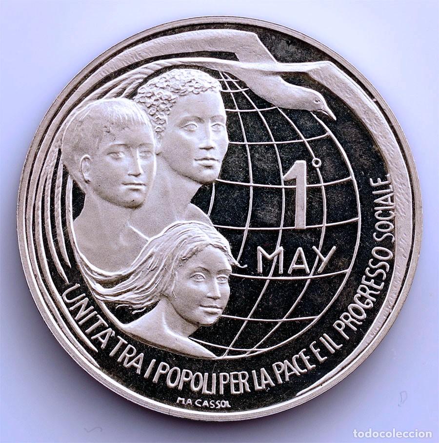 Monedas antiguas de Europa: SC. Italia. Medalla en plata. Ag 986. Fiesta de L'Unit&aacute;. SC/UNC/PROOF Plata 18 g.