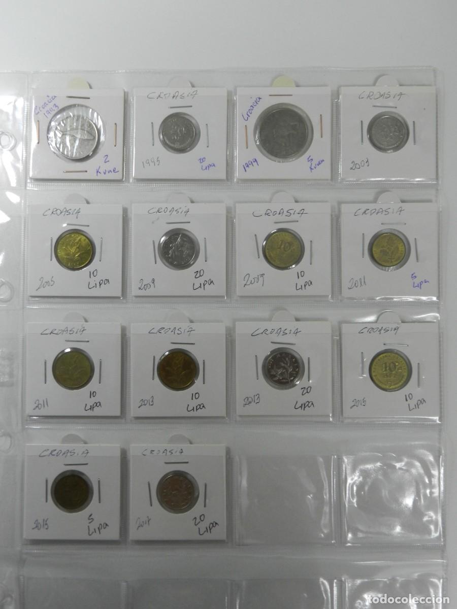 Monedas antiguas de Europa: Lote de monedas de Croacia