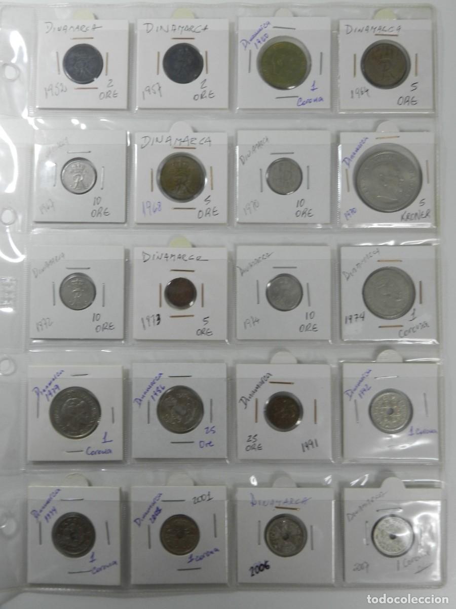 Monedas antiguas de Europa: Lote de monedas de Dinamarca