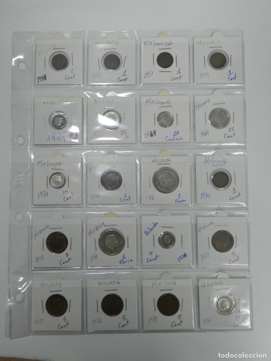 Monedas antiguas de Europa: Lote de monedas de Holanda