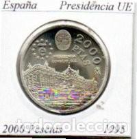 Monedas antiguas de Europa: ESPA&Ntilde;A 1995 (2), 2000 PESETAS, PRESIDENCIA UE, AG