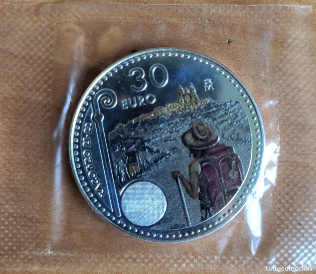 Monedas antiguas de Europa: Espa&ntilde;a 2021 - Plata Euros - XACOBEO