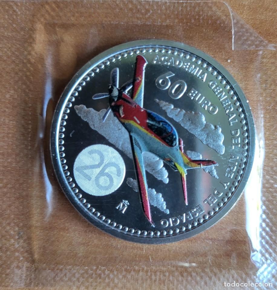 Monedas antiguas de Europa: Espa&ntilde;a 2026 - 60 Euros plata - PRINCESA LEONOR Y A LA ACADEMIA DEL AIRE
