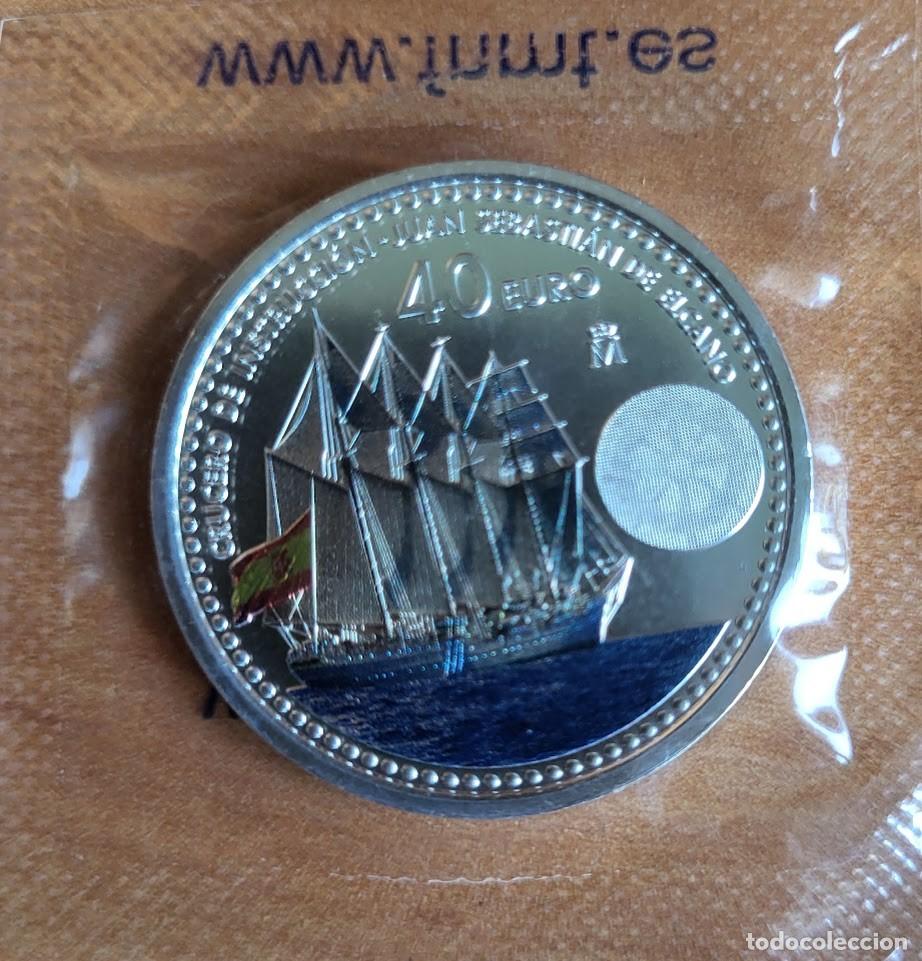 Monedas antiguas de Europa: Espa&ntilde;a 2025 - 40 euros de plata - Princesa de Asturias (Juan Sebasti&aacute;n de Elcano)
