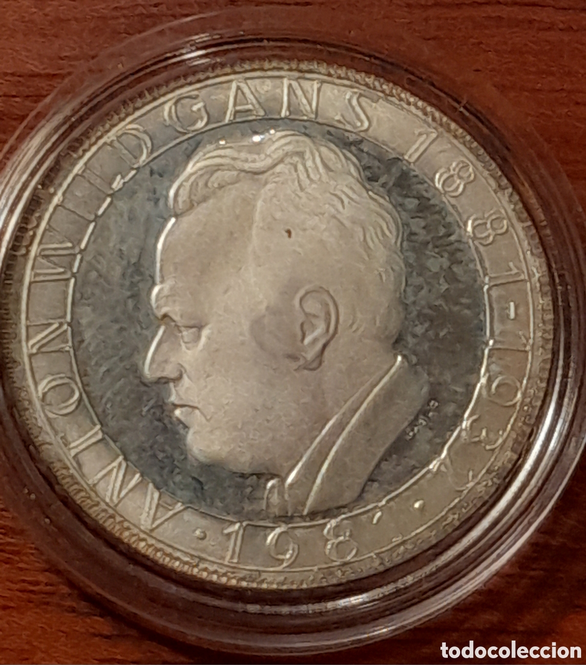 Monedas antiguas de Europa: Austria 1981, 500 schilling plata proof, anton wildgans