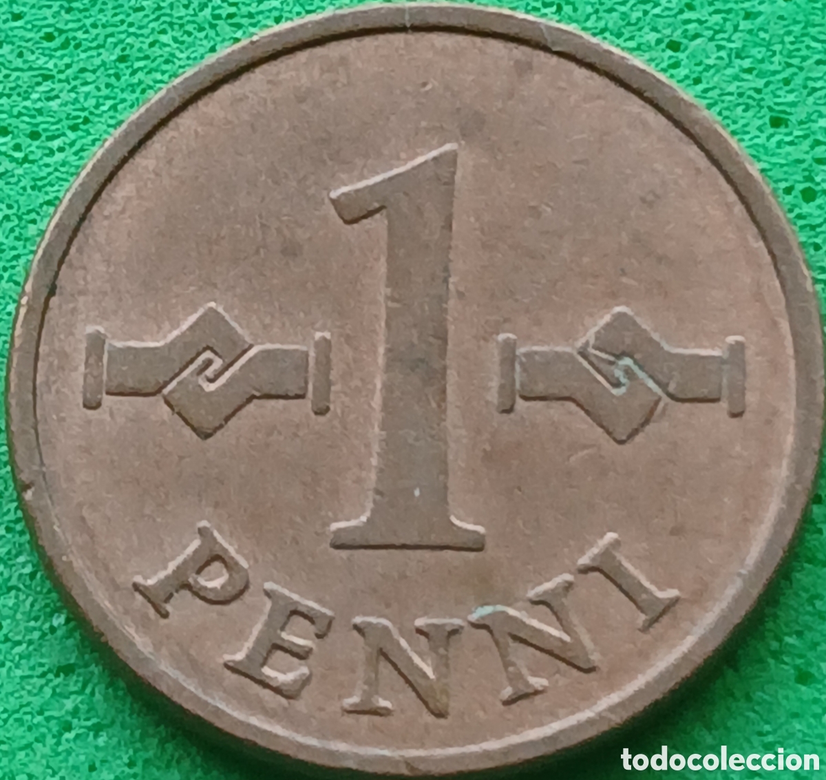 Monedas antiguas de Europa: Finlandia 1 penni 1963 km#44