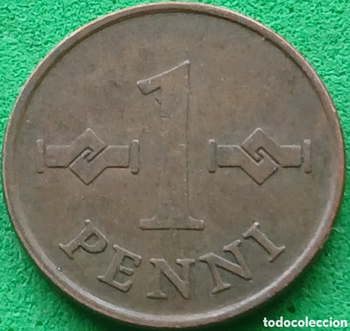 Monedas antiguas de Europa: Finlandia 1 penni 1965 km#44