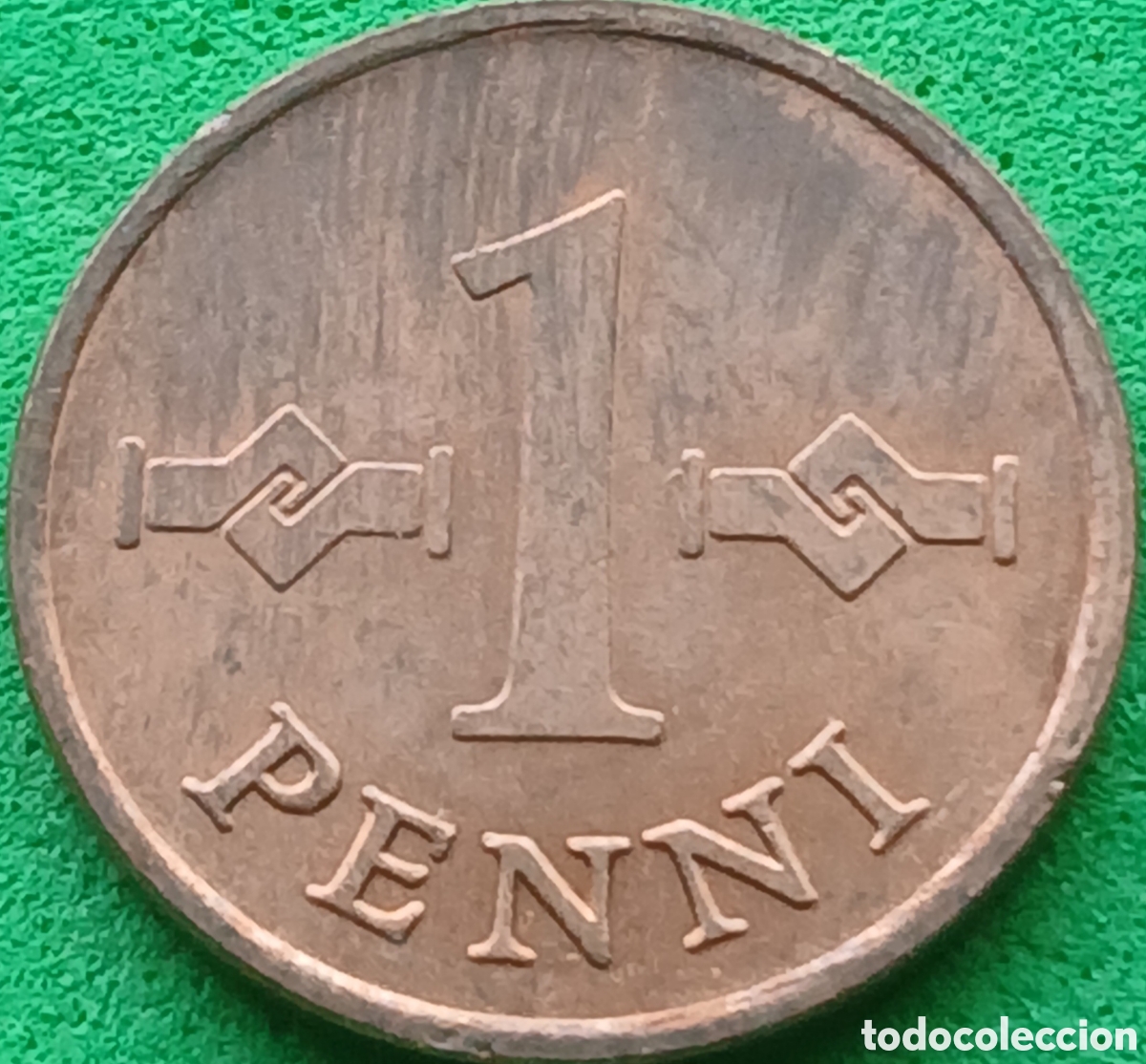 Monedas antiguas de Europa: Finlandia 1 penni 1968 km#44