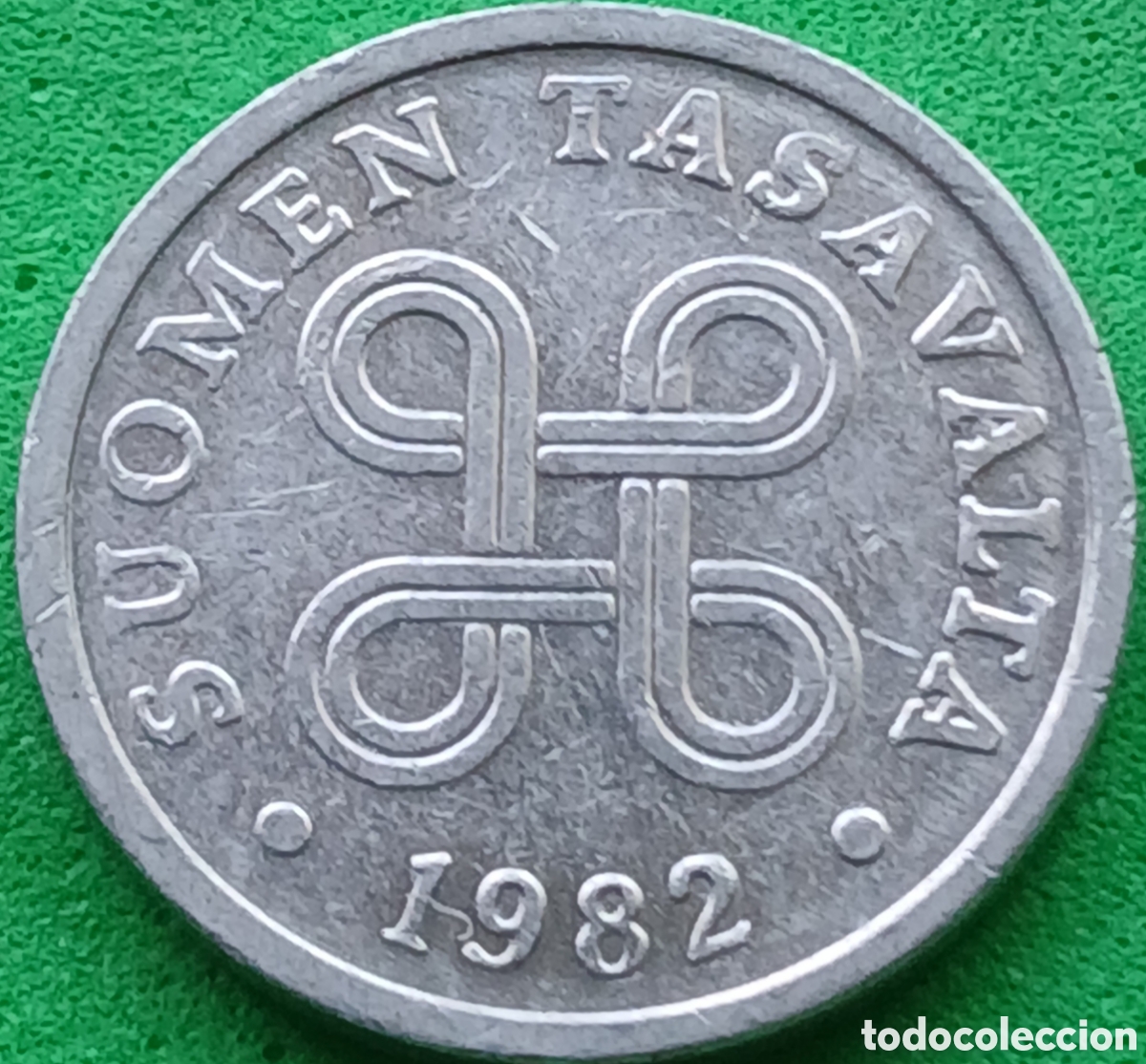 Monedas antiguas de Europa: Finlandia 5 pennia 1982 km#45a