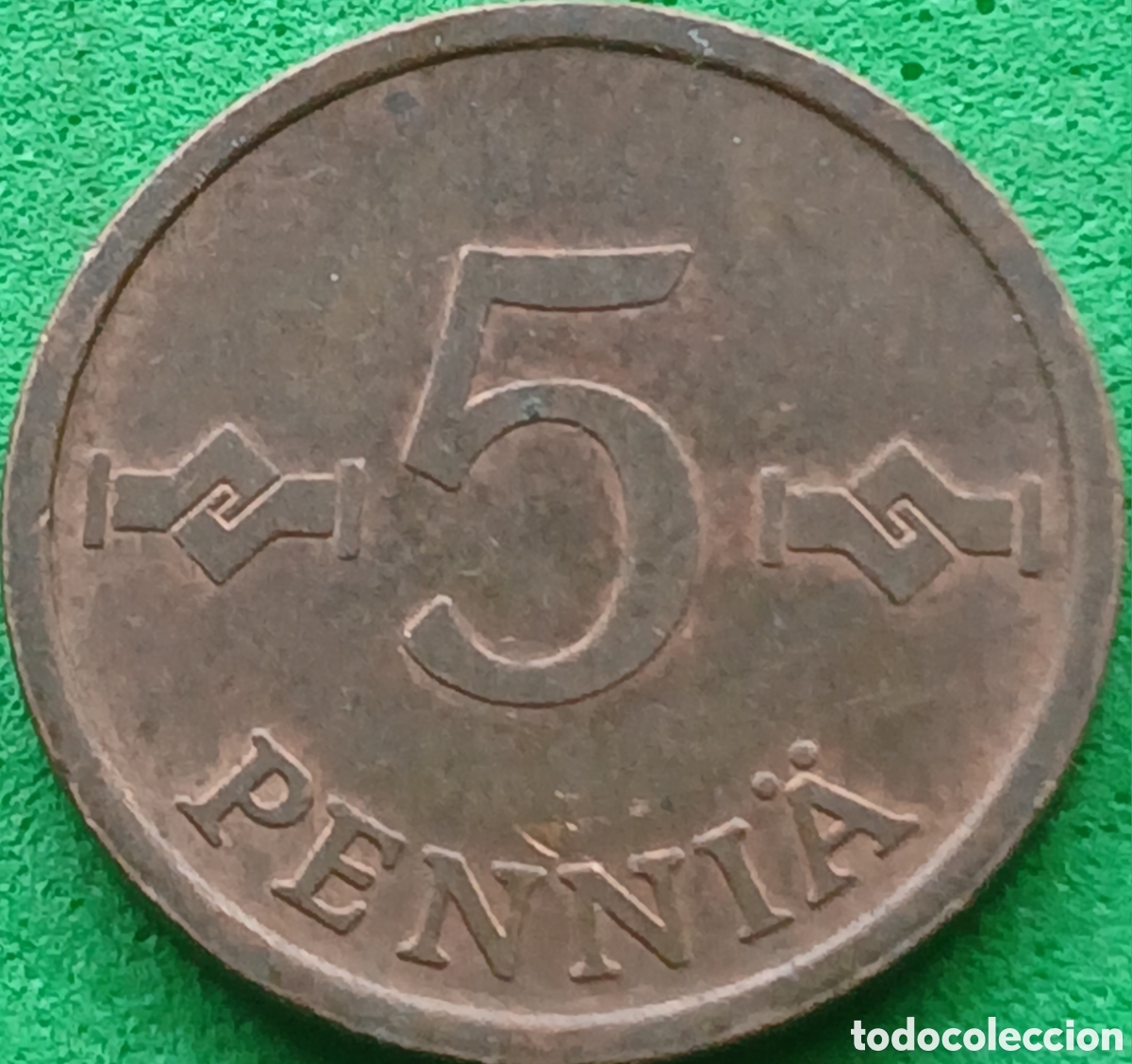 Monedas antiguas de Europa: Finlandia 5 pennia 1967 km#45