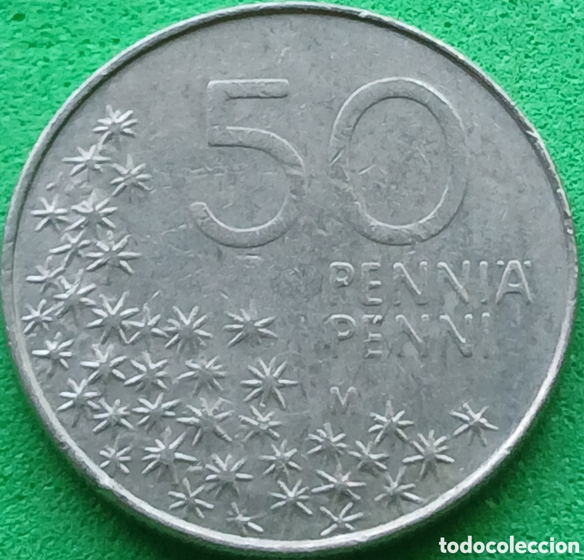 Monedas antiguas de Europa: Finlandia 50 pennia 1991 km#66