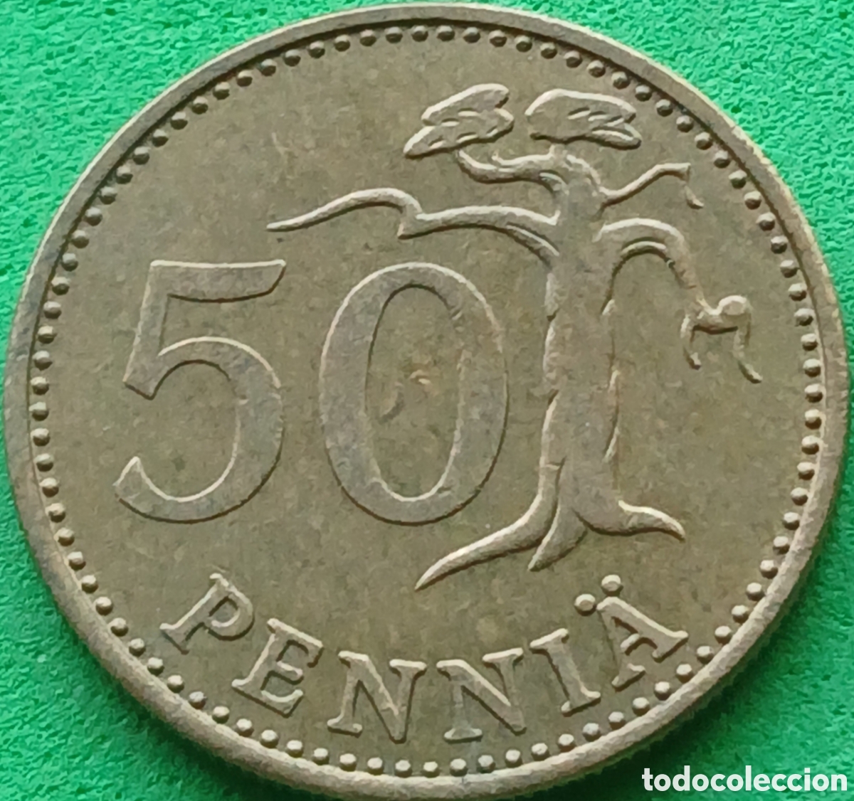Monedas antiguas de Europa: Finlandia 50 pennia 1973 km#48