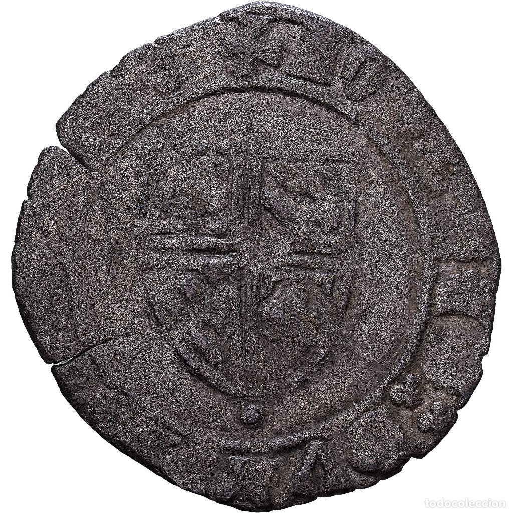 Monedas antiguas de Europa: [#139619] Duchy of Burgundy, Jean sans Peur, Grand blanc, 1404-1419, Auxonne, Plata, BC+