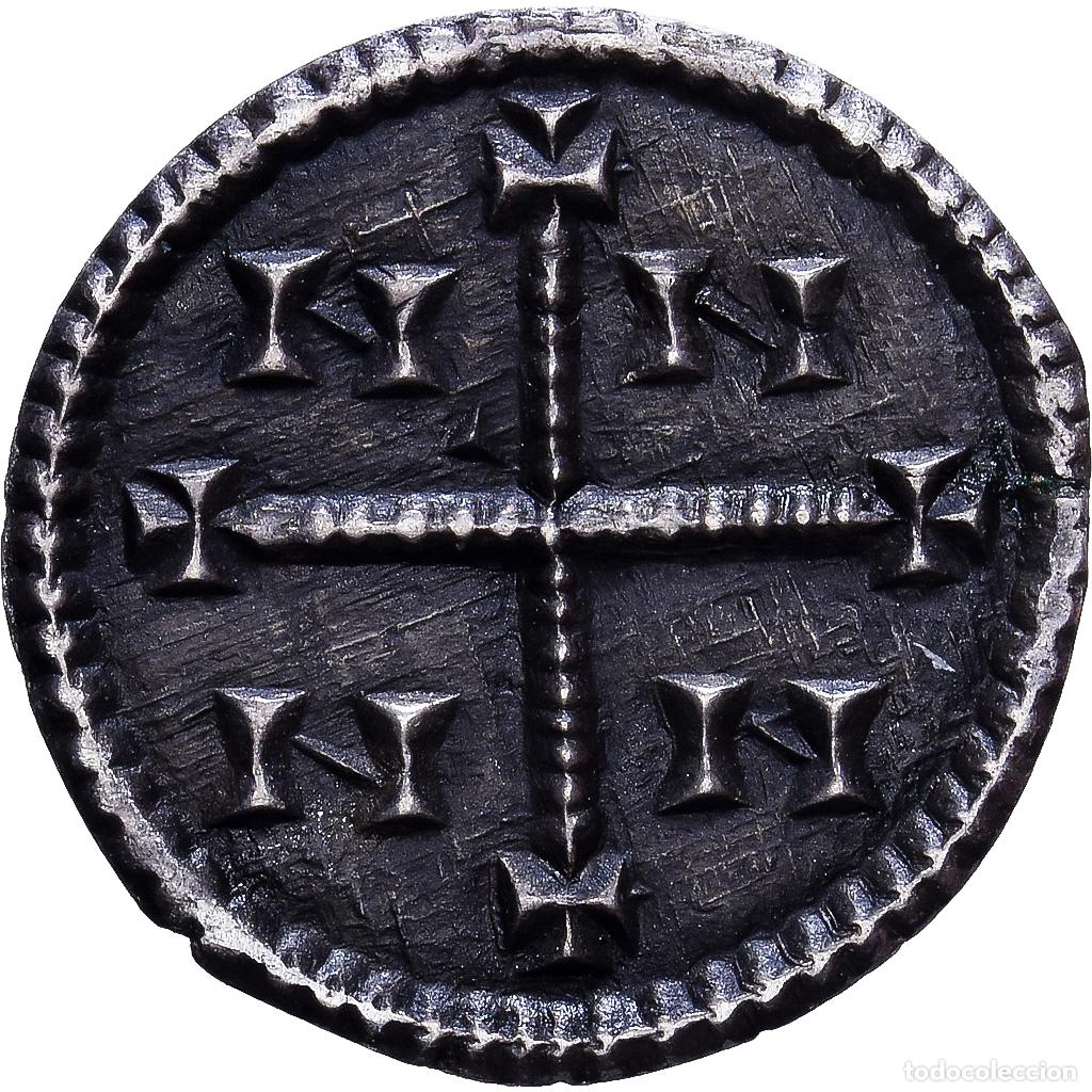 Monedas antiguas de Europa: [#139593] Hungr&iacute;a, Geza II, Denarius, 1141-1162, Plata, EBC