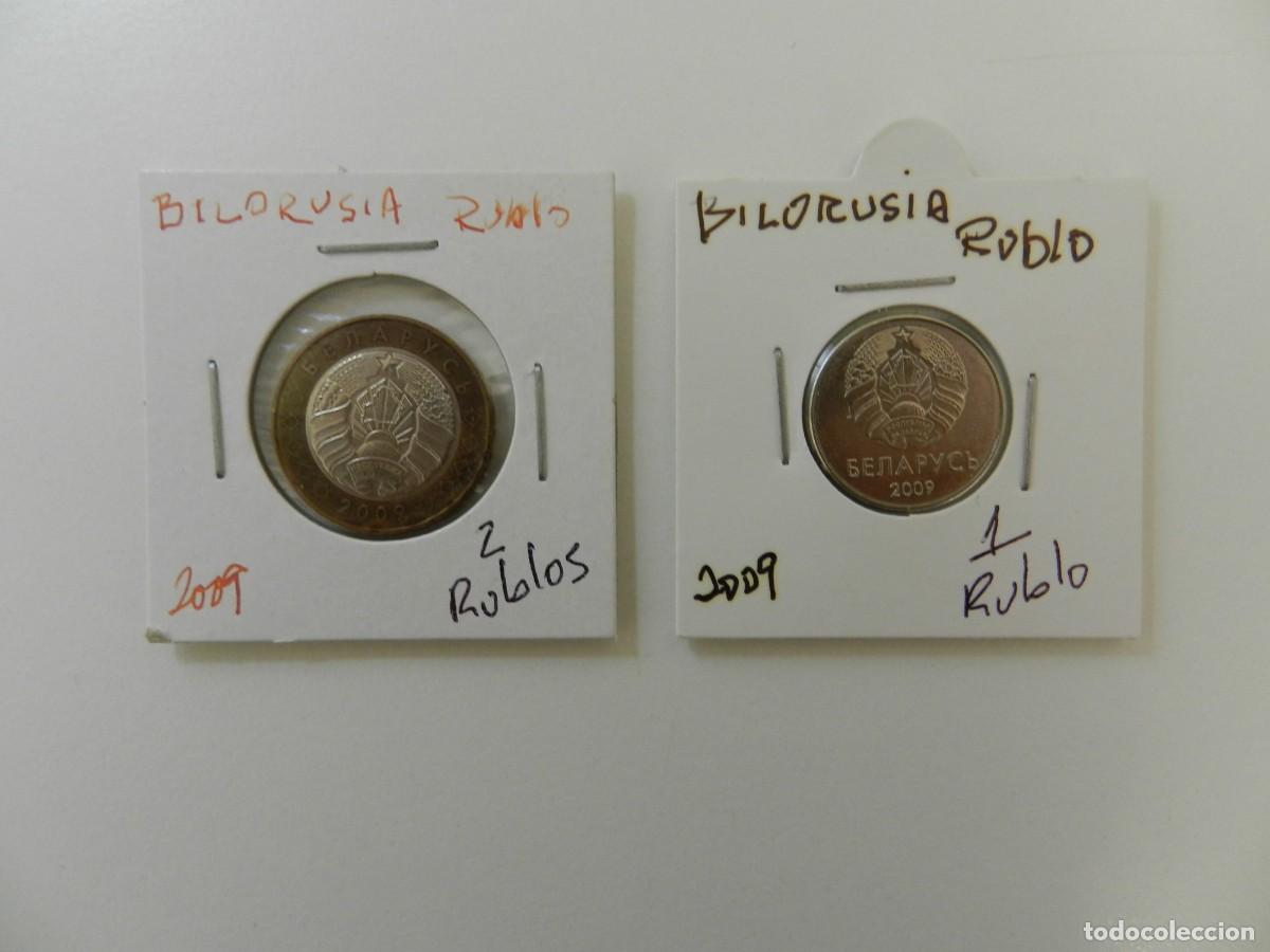 Monedas antiguas de Europa: 2 monedas de Bielorrusia