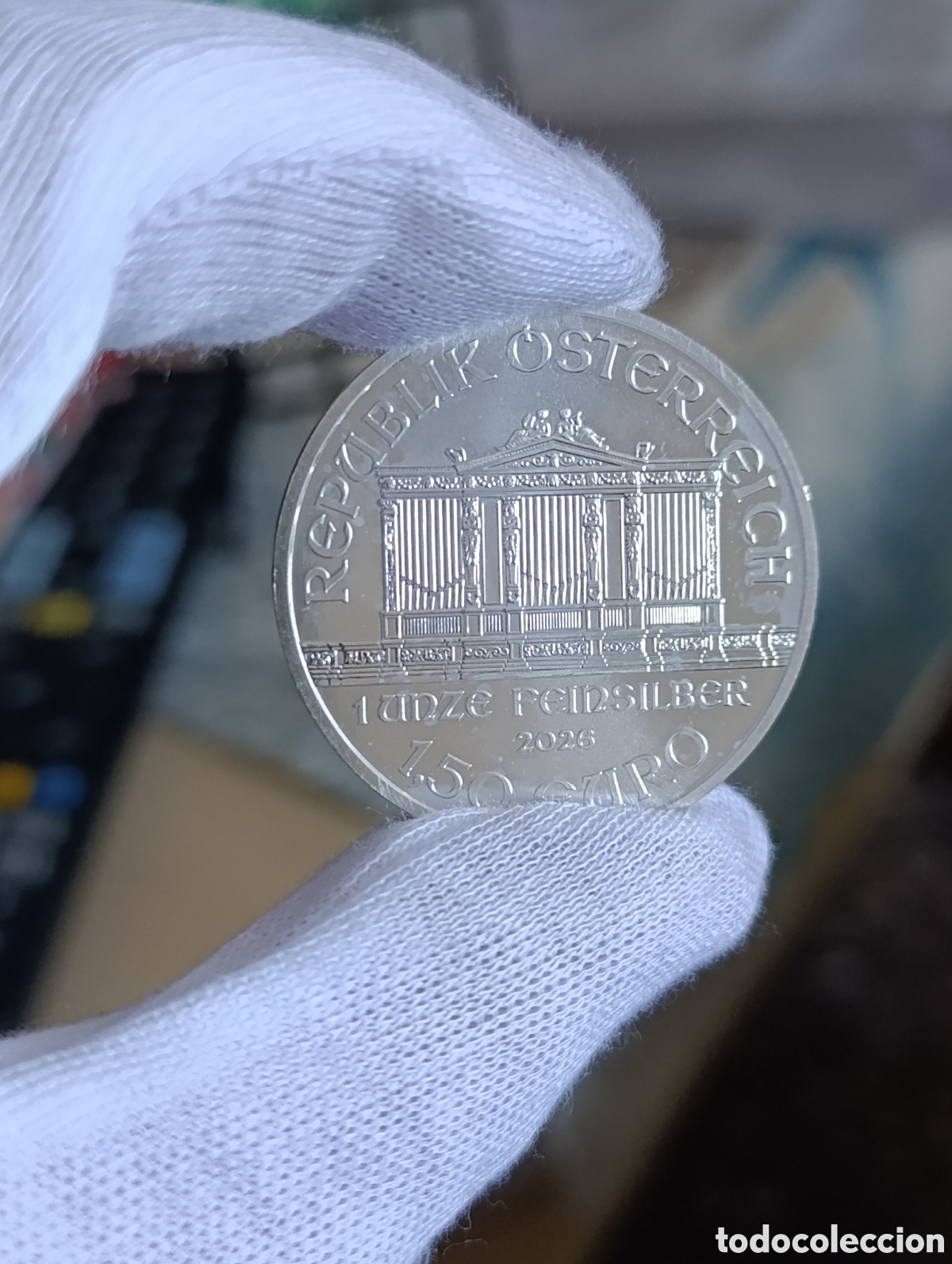 Monedas antiguas de Europa: Austria. 1,5 Euros 2026, Philharmonic, 1 Oz (lote 2)