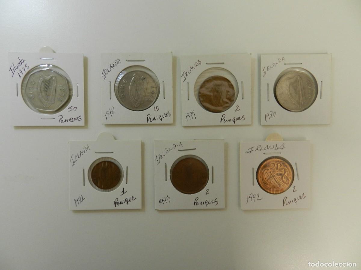 Monedas antiguas de Europa: 7 monedas de Irlanda