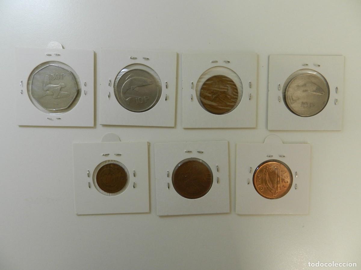 Monedas antiguas de Europa: 7 monedas de Irlanda - Foto 2