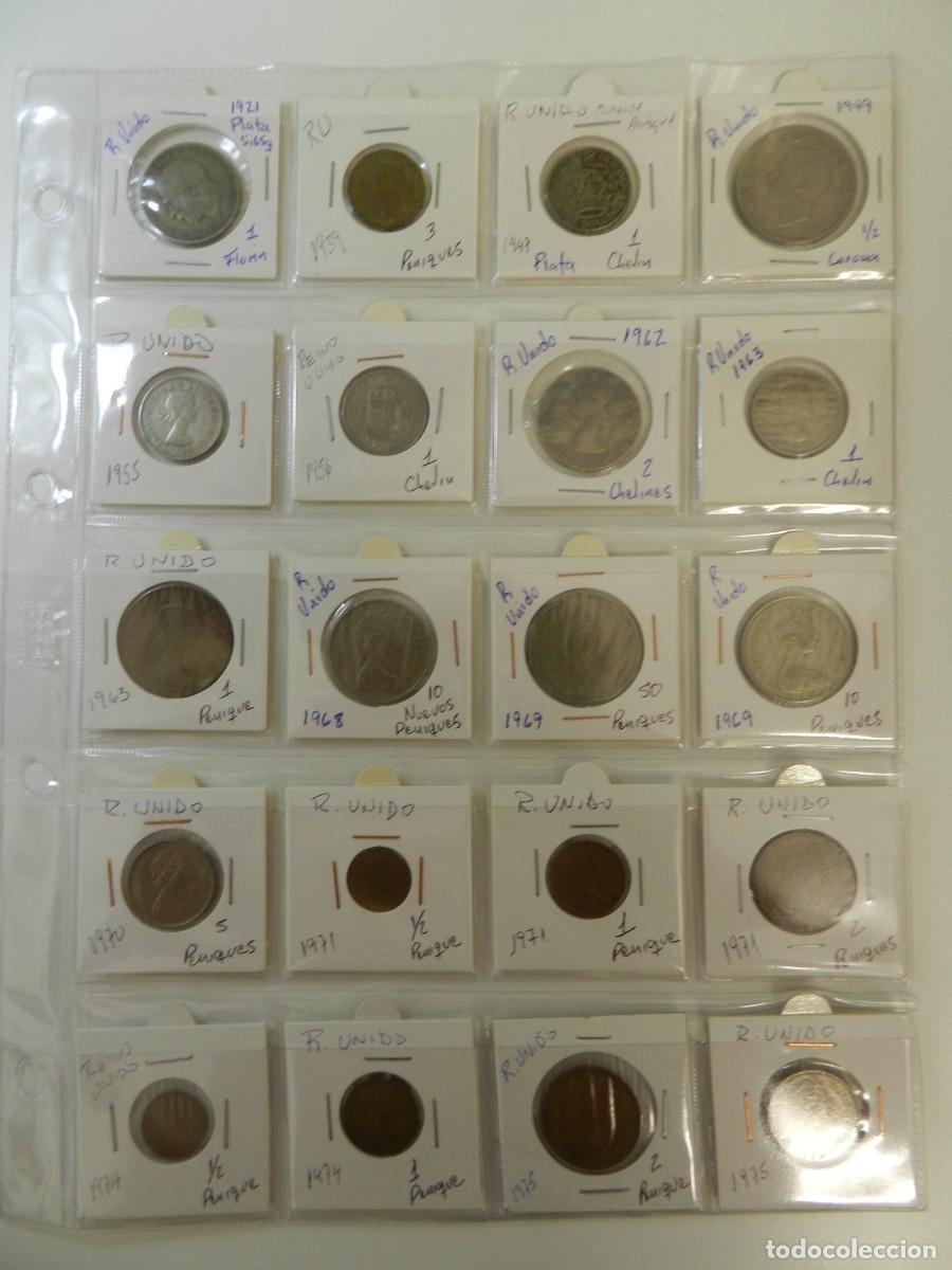 Monedas antiguas de Europa: Lote monedas Reino Unido