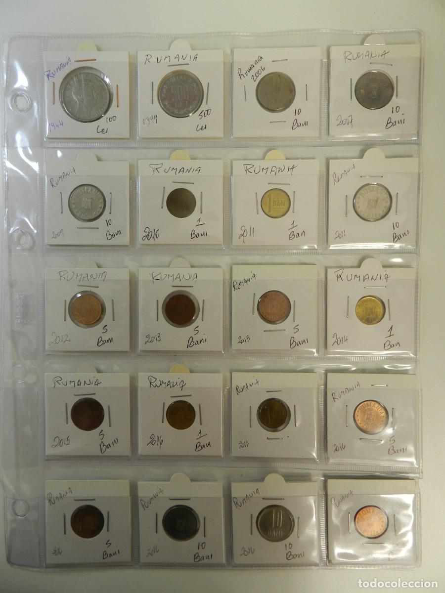 Monedas antiguas de Europa: Lote de monedas de Rumania