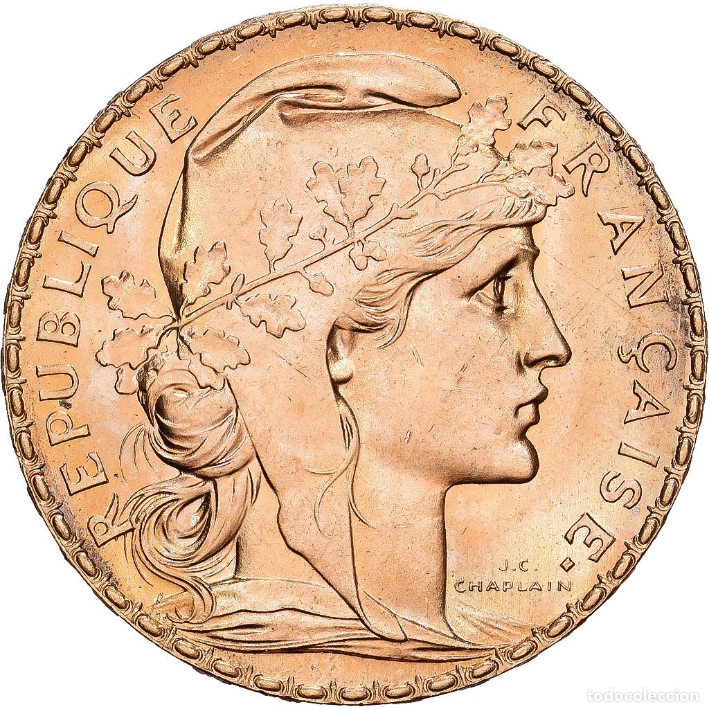 Monnaies anciennes de Europe: [#1540049] Francia, 20 Francs, Marianne, 1907, Oro, EBC, KM:857
