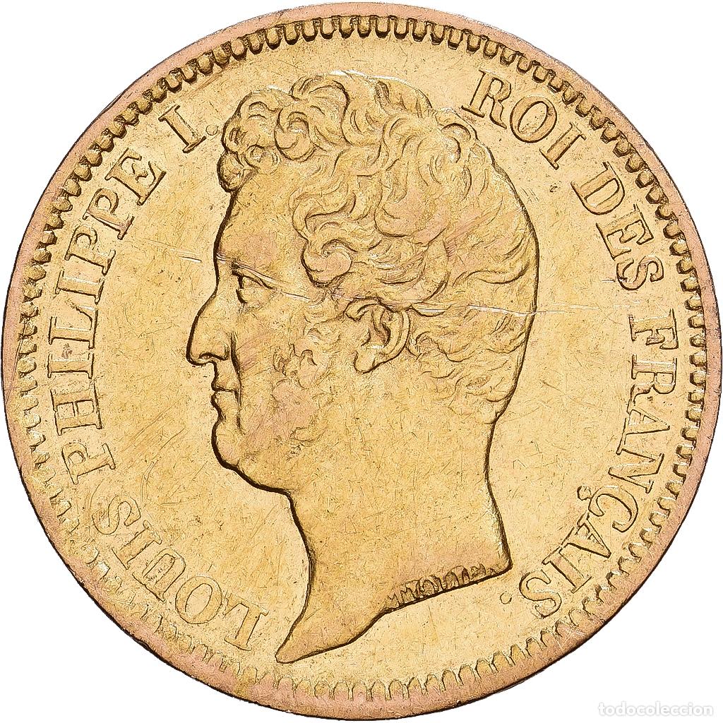 Monedas antiguas de Europa: [#1540021] Francia, 20 Francs, Louis-Philippe, 1831, Paris, Oro, MBC, KM:739.1