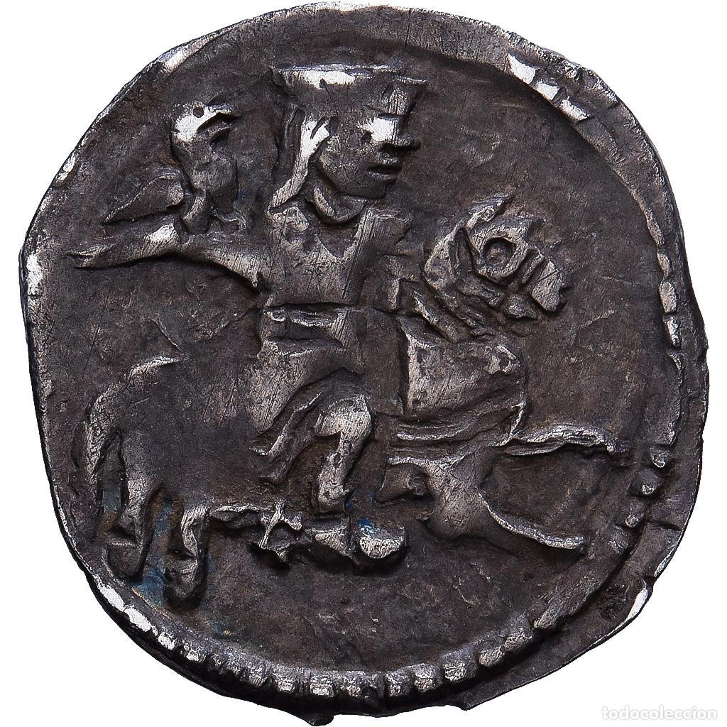 Monedas antiguas de Europa: [#139588] Hungr&iacute;a, Bela IV, Denarius, 1235-1270, Plata, MBC