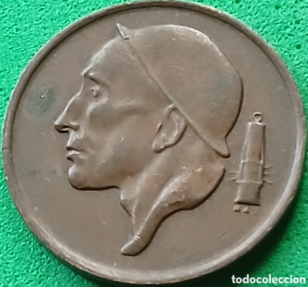 Monedas antiguas de Europa: B&eacute;lgica 50 c&eacute;ntimos 1966 km#148 Belgique
