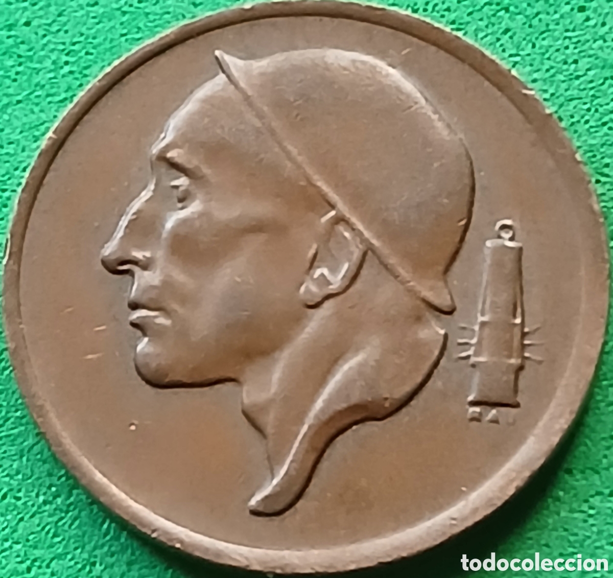 Monedas antiguas de Europa: B&eacute;lgica 50 c&eacute;ntimos 1975 km#149 Belgie