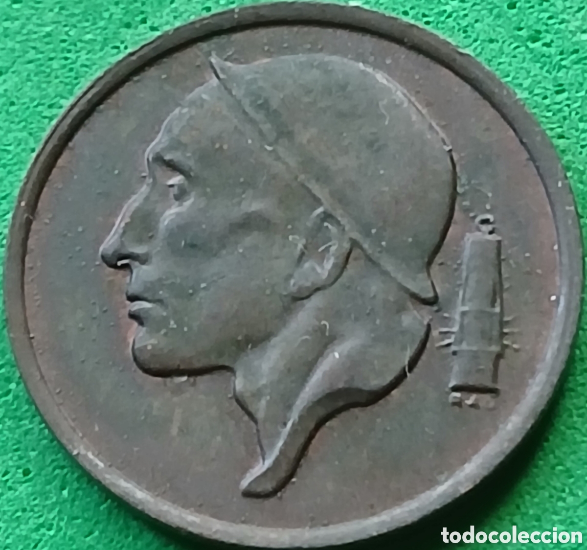 Monedas antiguas de Europa: B&eacute;lgica 50 c&eacute;ntimos 1977 km#148 Belgique