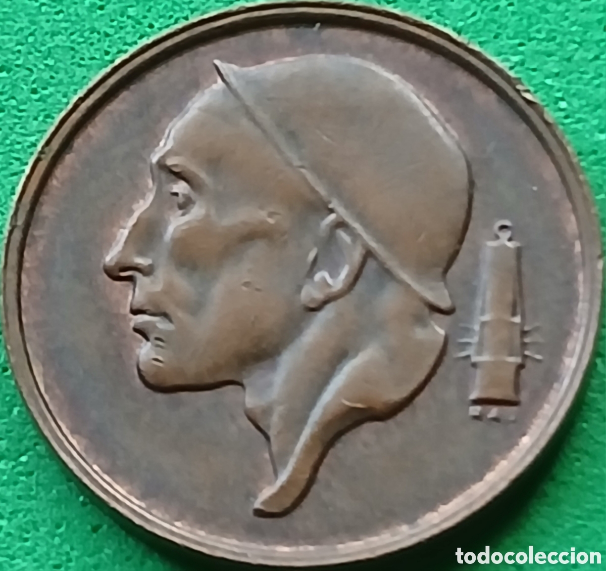 Monedas antiguas de Europa: B&eacute;lgica 50 c&eacute;ntimos 1980 km#148 Belgique