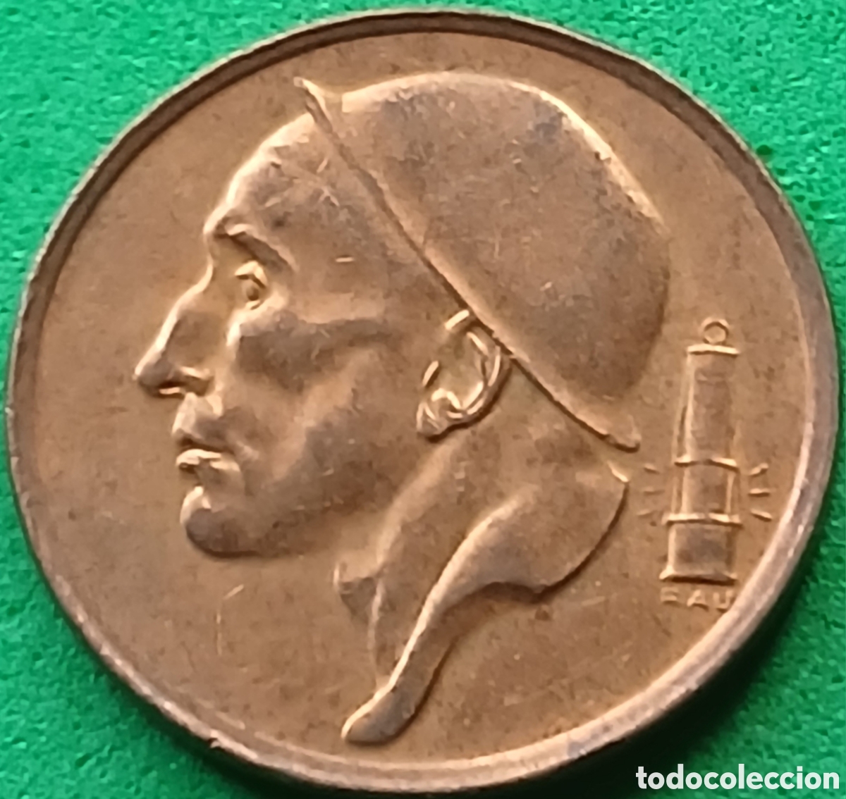Monedas antiguas de Europa: B&eacute;lgica 50 c&eacute;ntimos 1998 km#148 Belgique