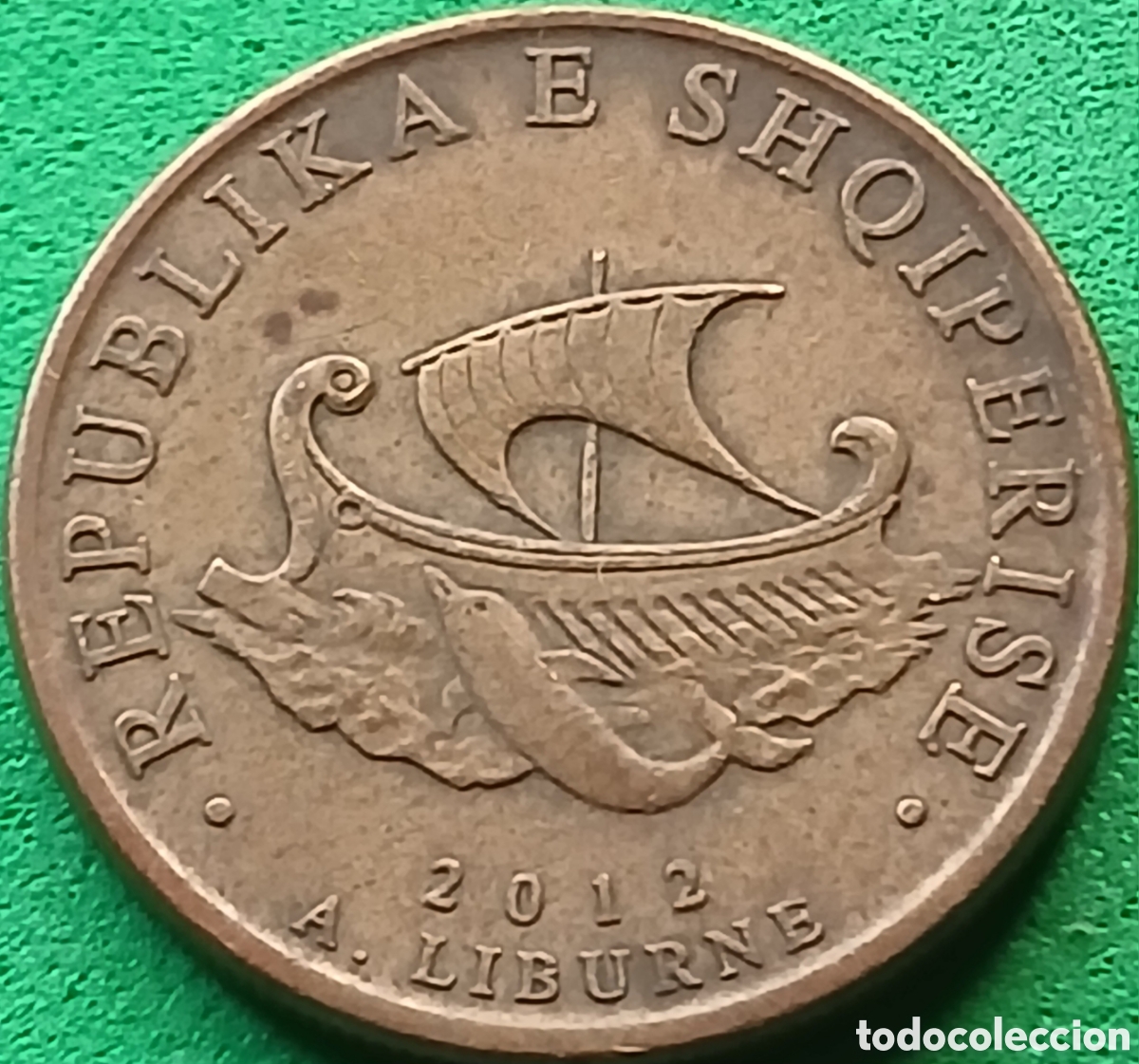 Monedas antiguas de Europa: Albania 20 leke 2012 km#78a
