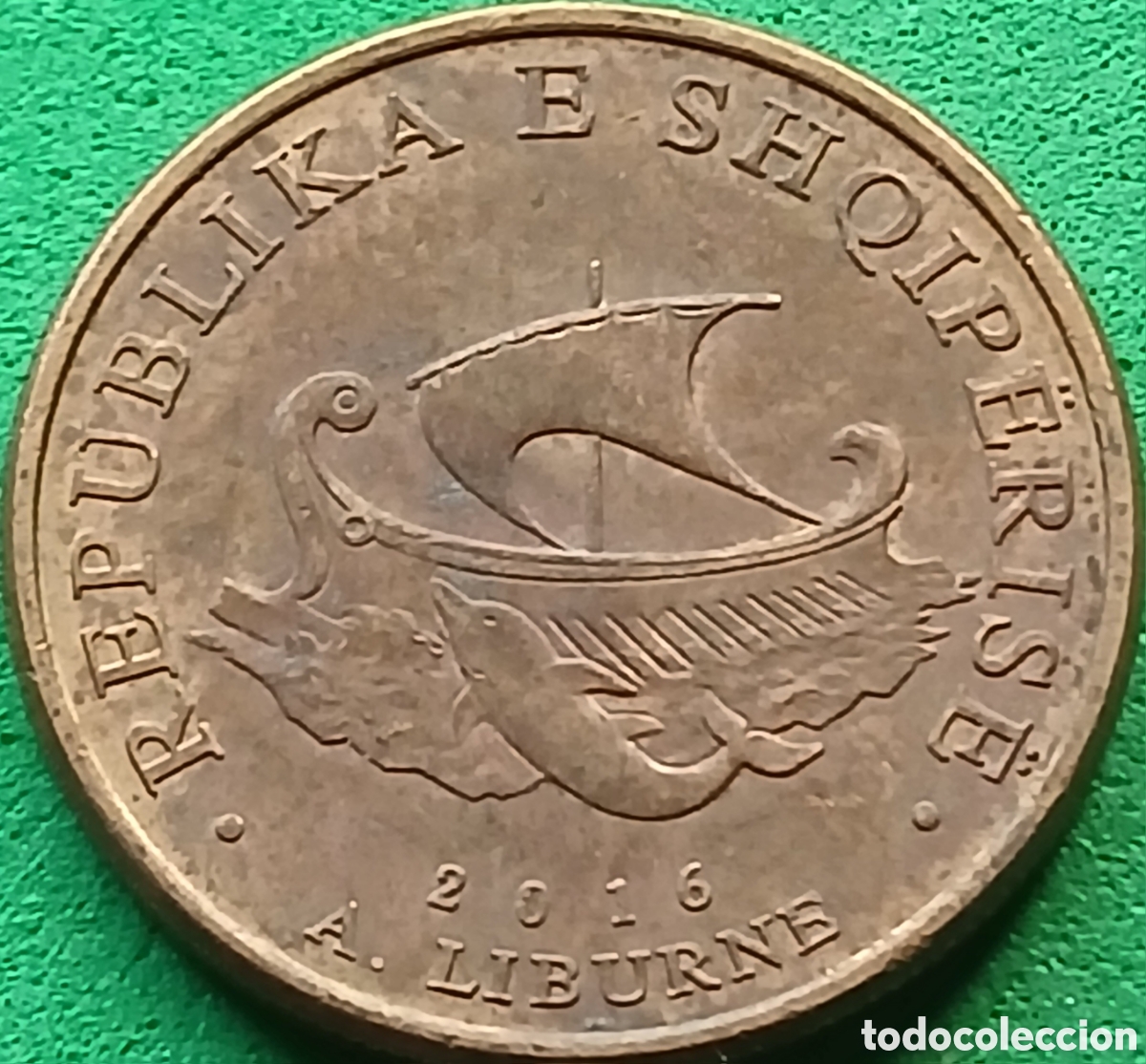 Monedas antiguas de Europa: Albania 20 leke 2016 km#78a