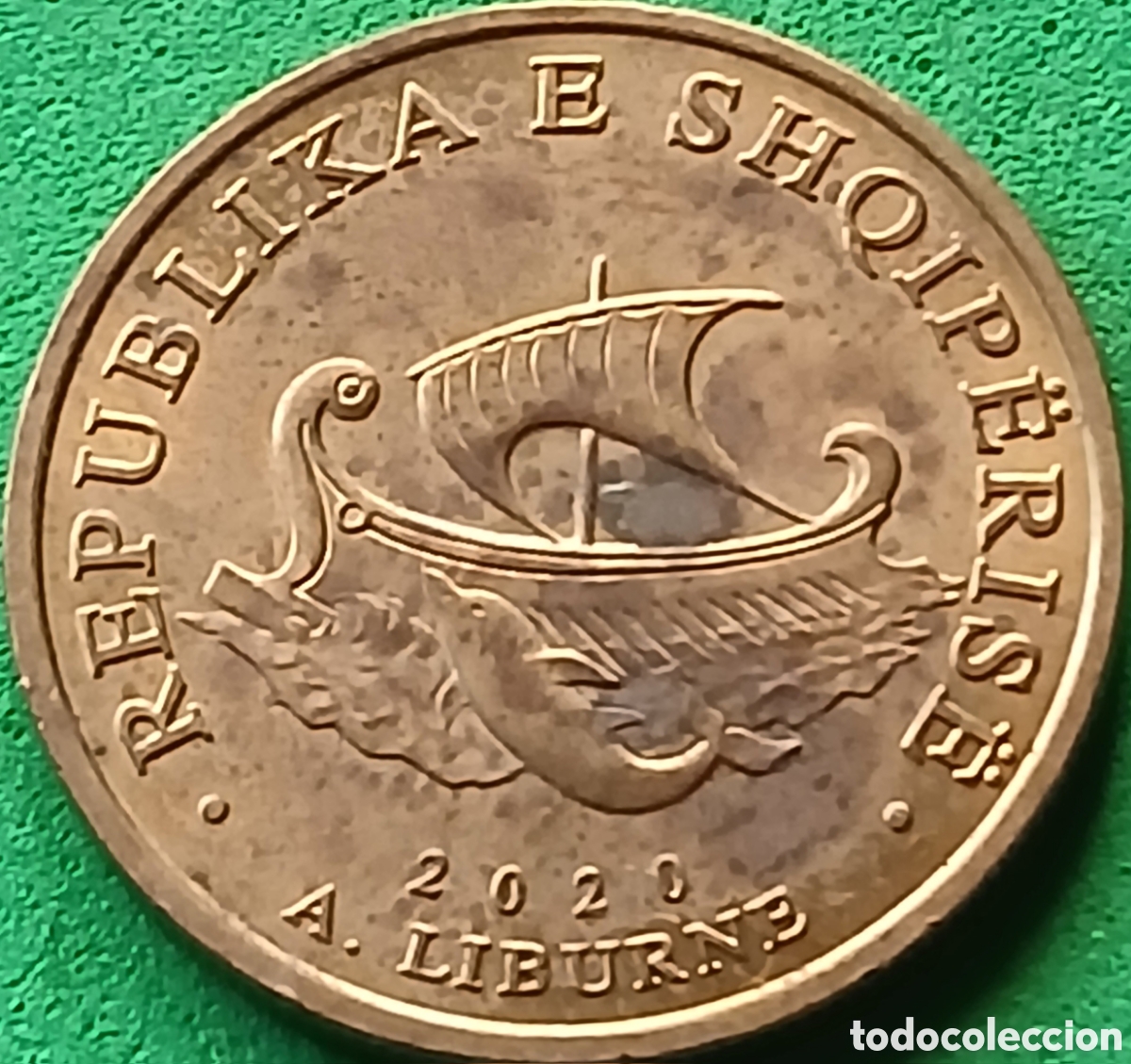 Monedas antiguas de Europa: Albania 20 leke 2020 km#78a