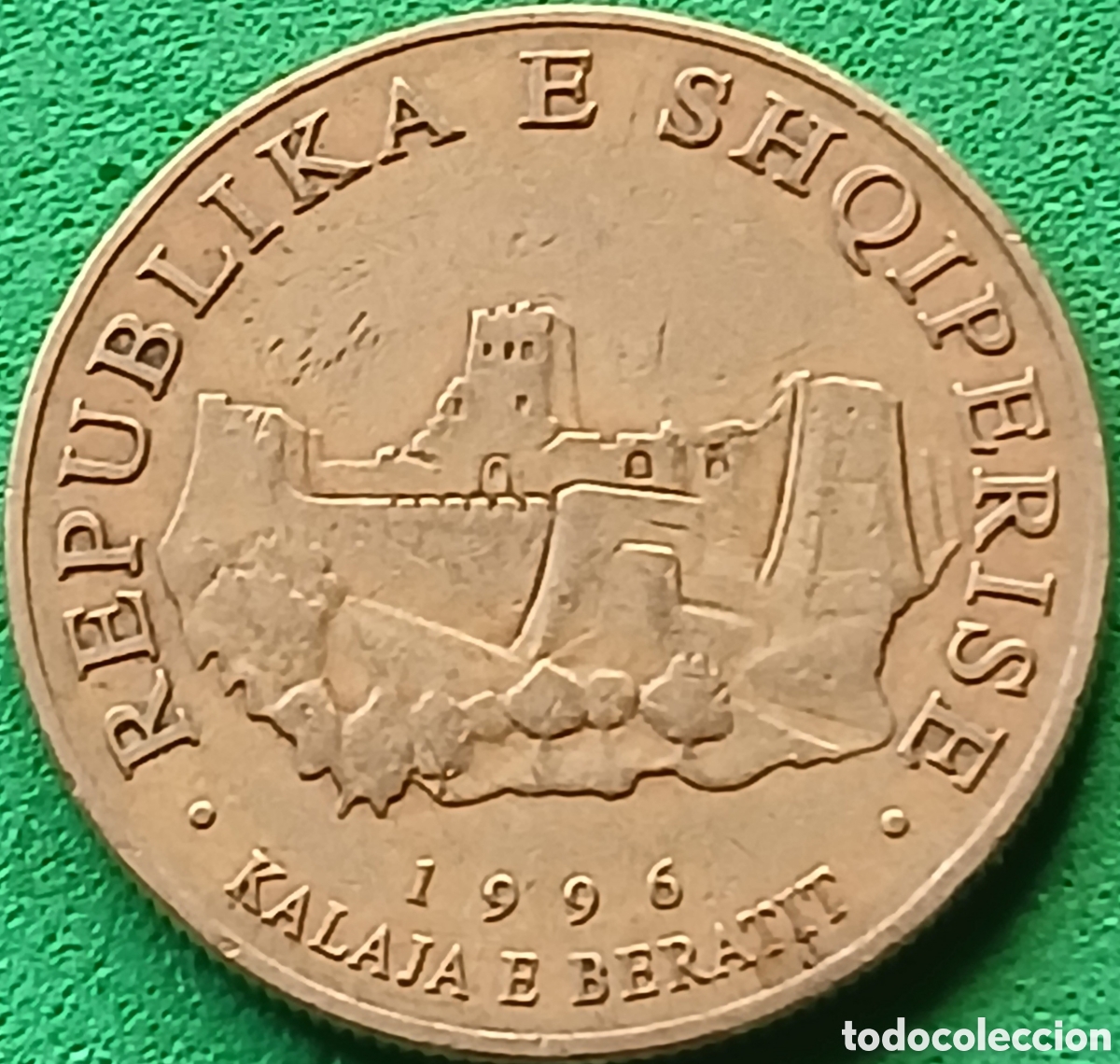 Monedas antiguas de Europa: Albania 10 leke 1996 km#77