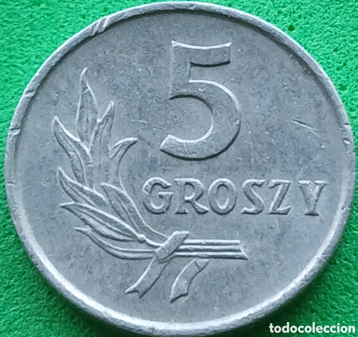 Monedas antiguas de Europa: Polonia 5 groszy 1970 Y#A46