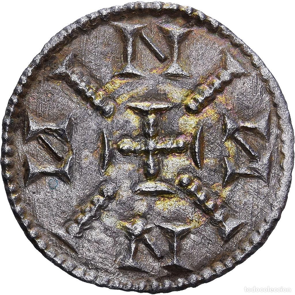 Monedas antiguas de Europa: [#139594] Hungr&iacute;a, Geza II, Denarius, 1141-1162, Plata, EBC