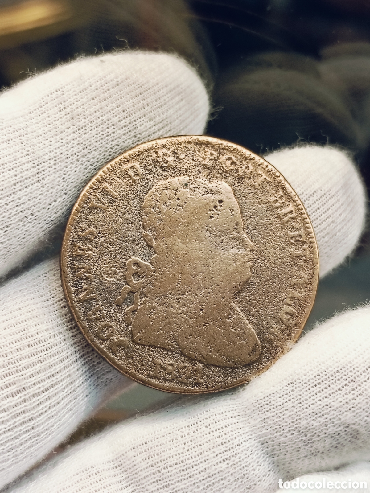Monedas antiguas de Europa: PORTUGAL . 40 REIS . JUAN VI . A&Ntilde;O 1821