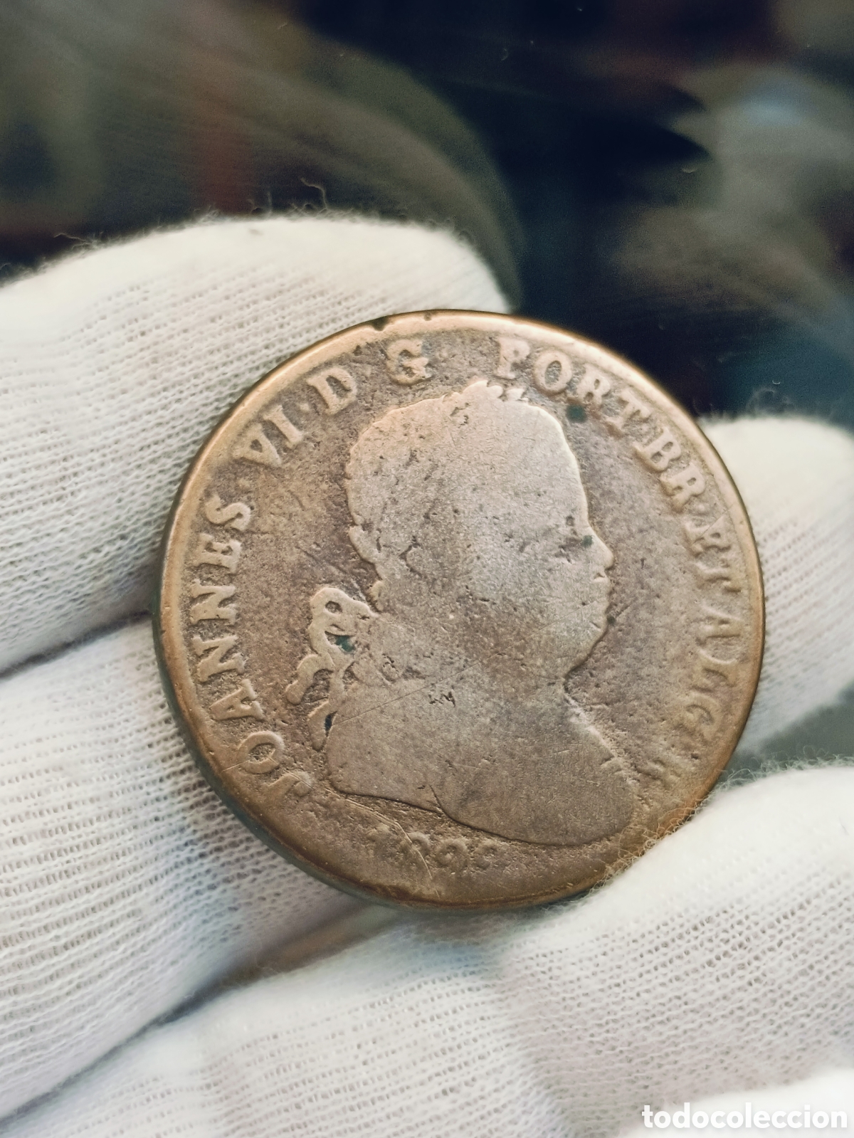Monedas antiguas de Europa: PORTUGAL . 40 REIS . JUAN VI . A&Ntilde;O 1822