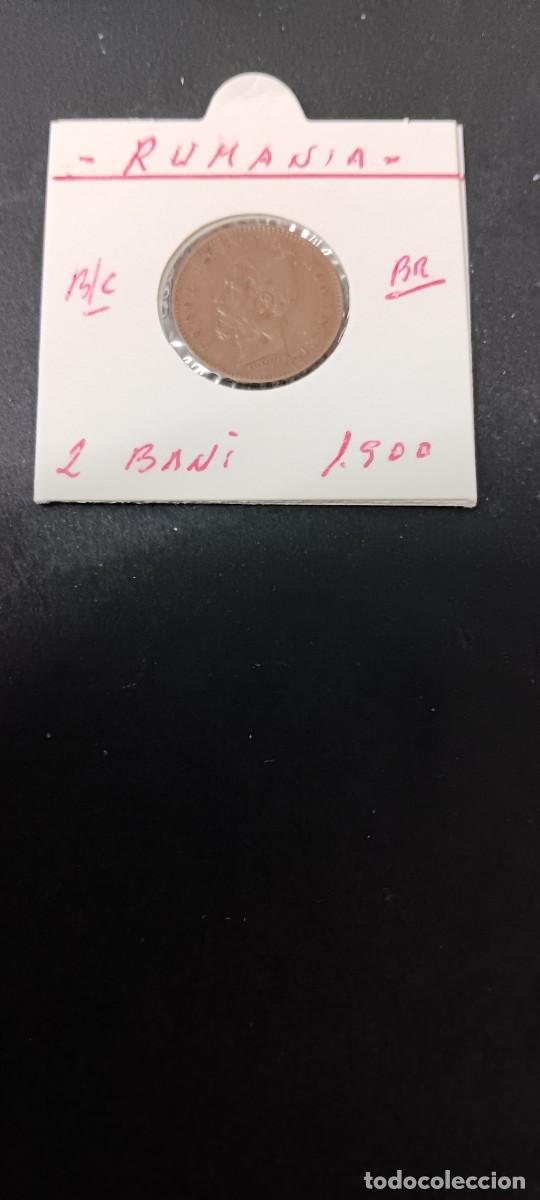 Monedas antiguas de Europa: RUMANIA 2 BANI 1900 BC KM=30 (BRONCE)