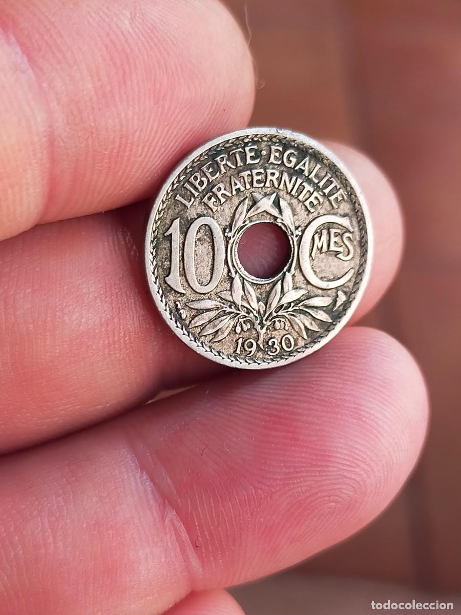 Monedas antiguas de Europa: MONEDA DE 10 DIEZ CENTIMOS CENTIMES FRANCIA 1930 MUY BUENA CONSERVACION