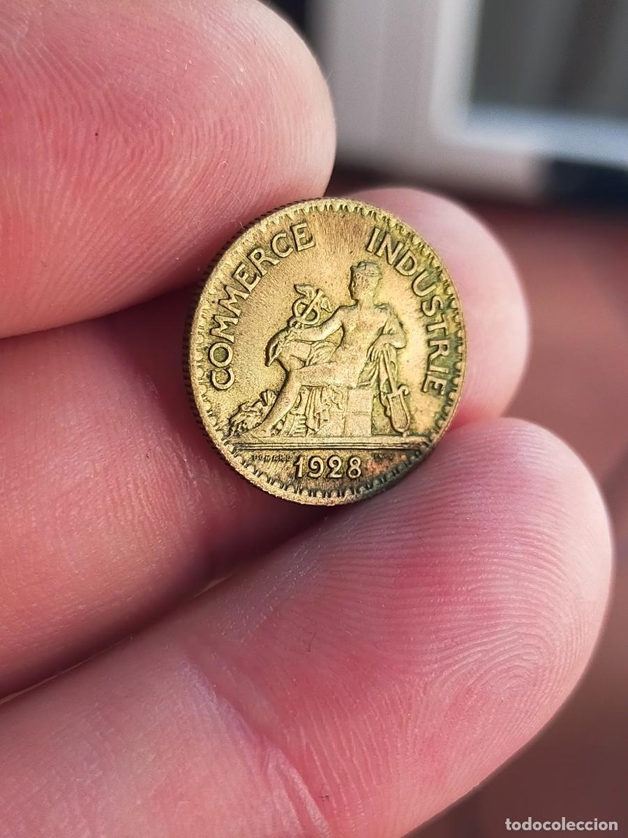 Monedas antiguas de Europa: MONEDA DE 50 CINCUENTA CENTIMOS CENTIMES FRANCIA 1928 MUY BUENA CONSERVACION