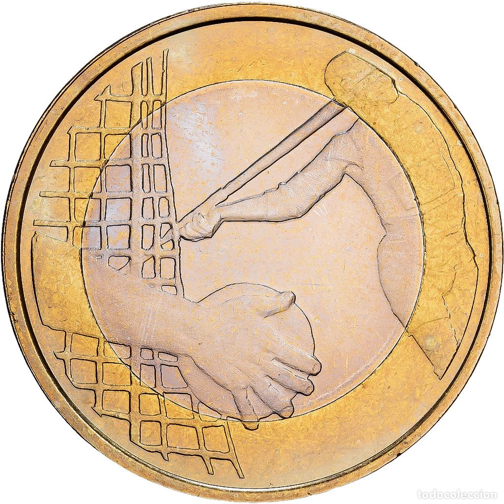 Monedas antiguas de Europa: [#1530171] Finlandia, 5 Euro, Athletics, 2016, Vantaa, Bimet&aacute;lico, SC